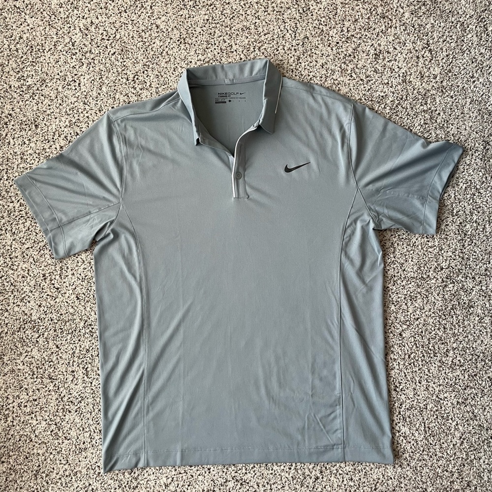 Large mens Dri-fit Nike Golf polo